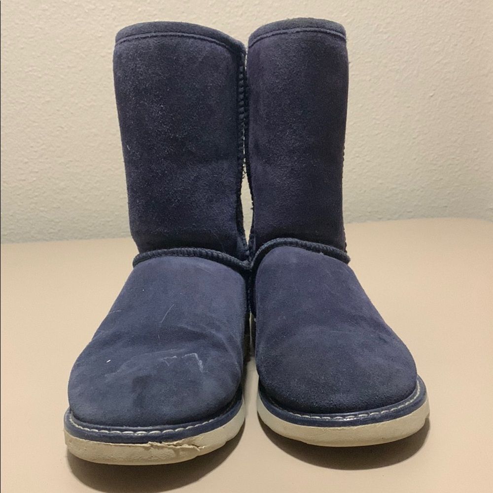 BearPaw Women's Ankle Boots - Navy Blue